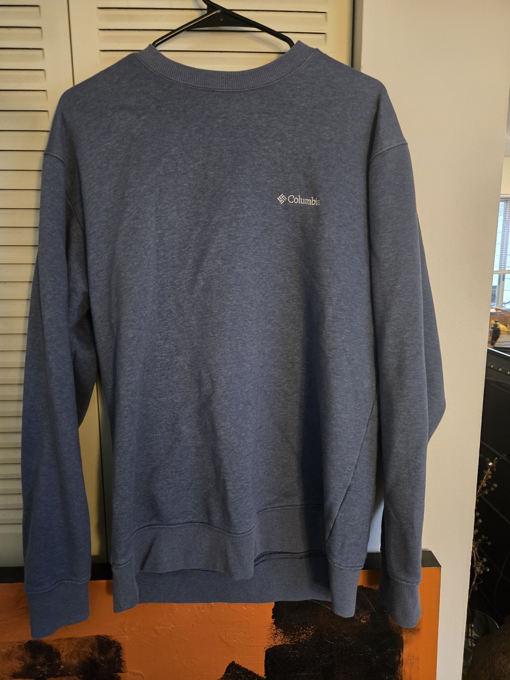 Columbia Men's Crewneck Sweatshirt - Slate Blue